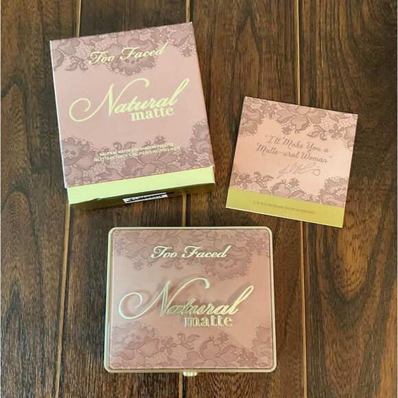 Too Faced - Natural Matte - Eyeshadow Palette - RARE DISCONTINUED - Brand New! - Picture 6 of 8